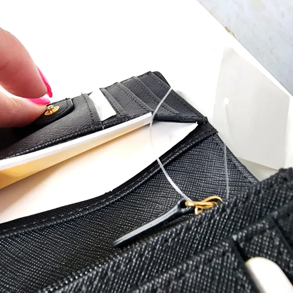 Michael Kors Black Saffiano Leather Wallet New with Tags Gold Hardware - Picture 8 of 9